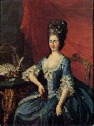 unknow artist Portrait of Maria Beatrice d'Este Archduchess of Austria Germany oil painting artist
